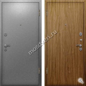 Порошковая дверь с ламинатом цвета рустикаль внутри - купить от производителя Мосдвери Порошковая дверь с ламинатом цвета рустикаль внутри