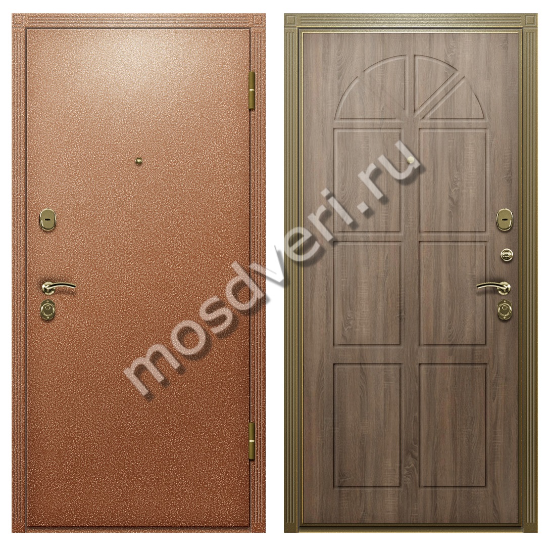 Дверь входная металлическая уличная в коттедж DK1212 - купить от производителя Мосдвери Дверь входная металлическая уличная в коттедж DK1212