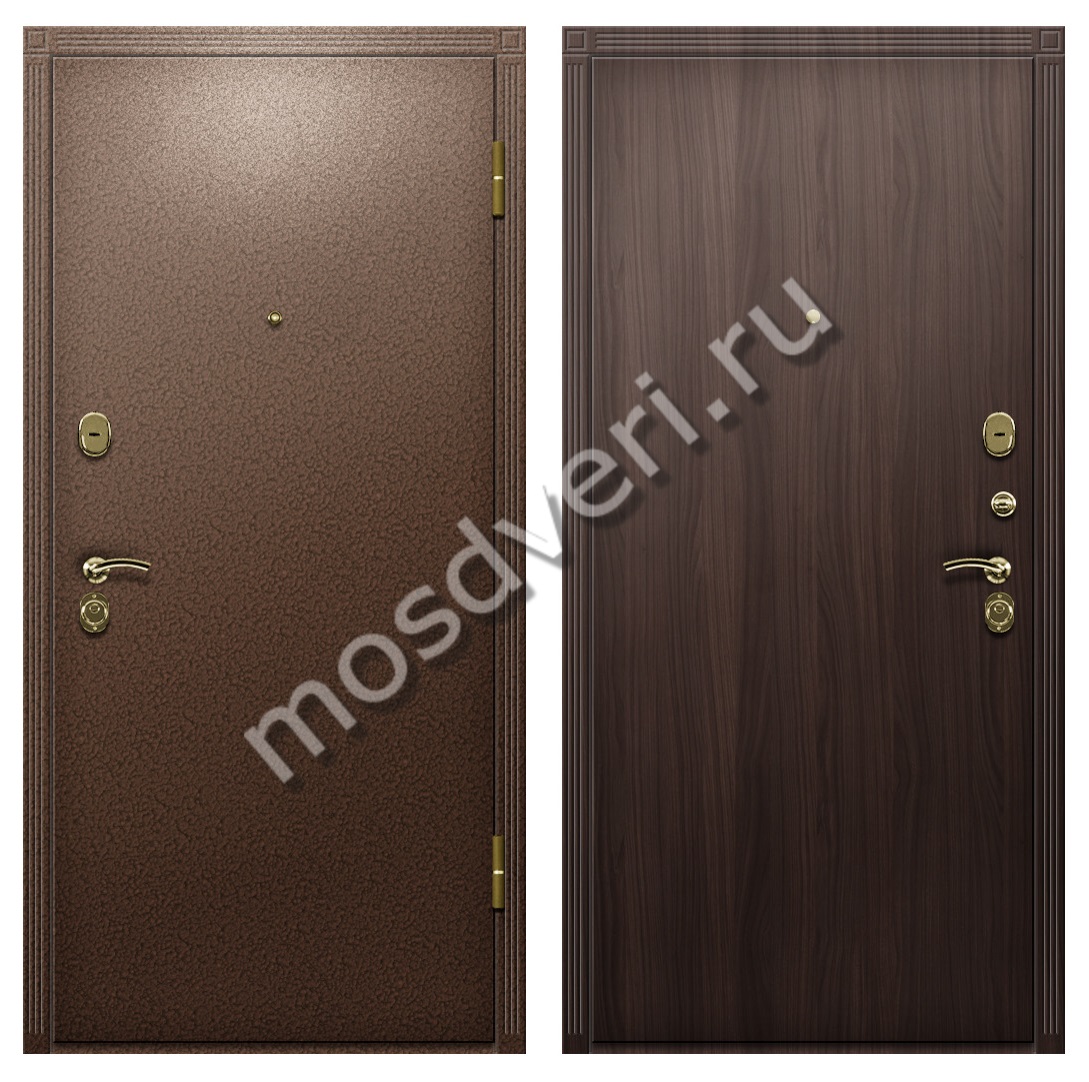 Входная дверь в коттедж с порошковым покрытием и МДФ - купить от производителя Мосдвери Входная дверь в коттедж с порошковым покрытием и МДФ