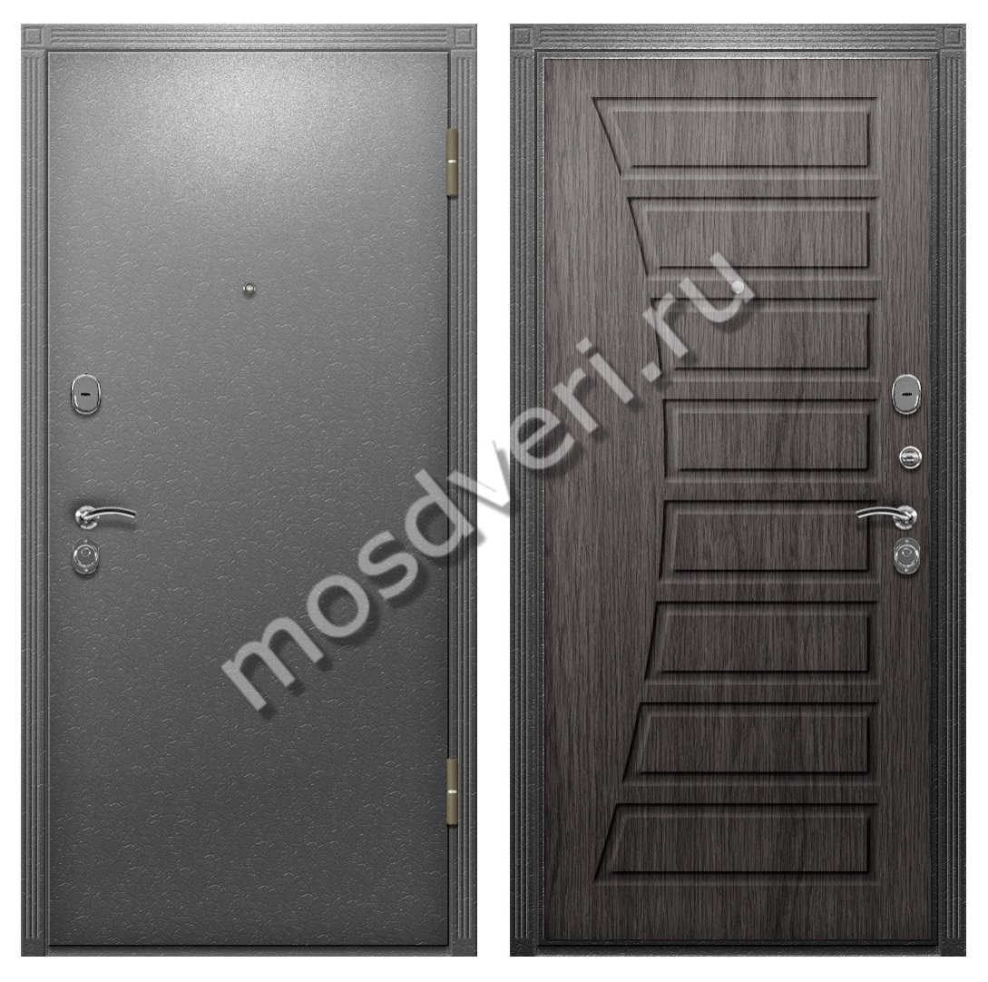 Одностворчатая входная дверь для дома уличная TD-141 - купить от производителя Мосдвери Одностворчатая входная дверь для дома уличная TD-141
