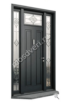Входная дверь в частный дом ТИТАН ДИАГОНАЛЬ - купить от производителя Мосдвери Входная дверь в частный дом ТИТАН ДИАГОНАЛЬ